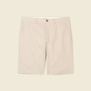 Bermuda droit gris homme