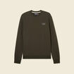Sweat manches longues vert kaki homme