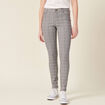 Pantalon skinny gris femme