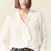 Chemise éco-responsable ecru femme