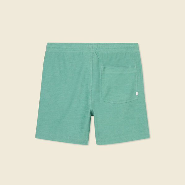 short droit avec cordon vert homme Short droit avec cordon vert homme