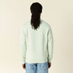Sweat manches longues vert clair homme