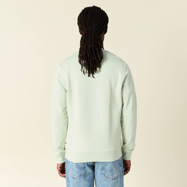 sweat manches longues vert clair homme Sweat manches longues vert clair homme