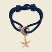 Bracelet bleu marine femme