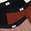 Pack de 3 boxers noir homme