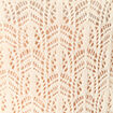 Pull ajouré éco-responsable creme femme