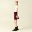 Jupe bordeaux femme