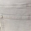 Bermuda en jeans denim gris homme