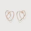 Boucles d'oreilles couleur or femme