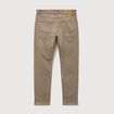 Jeans straight longueur 32 denim denim beige homme