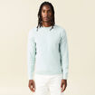 Pull éco-responsable bleu clair homme