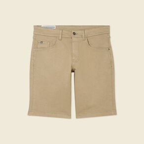 bermuda droit 5 poches gris homme Bermuda droit 5 poches gris homme