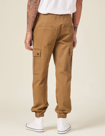 Pantalon battle beige homme