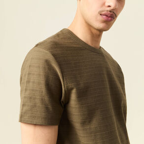 t shirt manches courtes vert kaki homme T-shirt manches courtes vert kaki homme