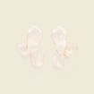 Boucles d'oreilles blanc femme
