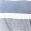 T-shirt manches courtes bleu gris homme