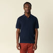Polo manches courtes bleu marine homme