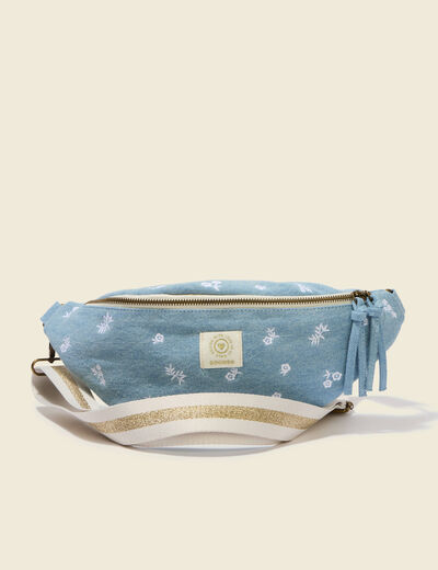 Banane en jeans avec doublure denim stone femme