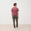 Pantalon battle bas resserr&eacute; vert fonc&eacute; homme