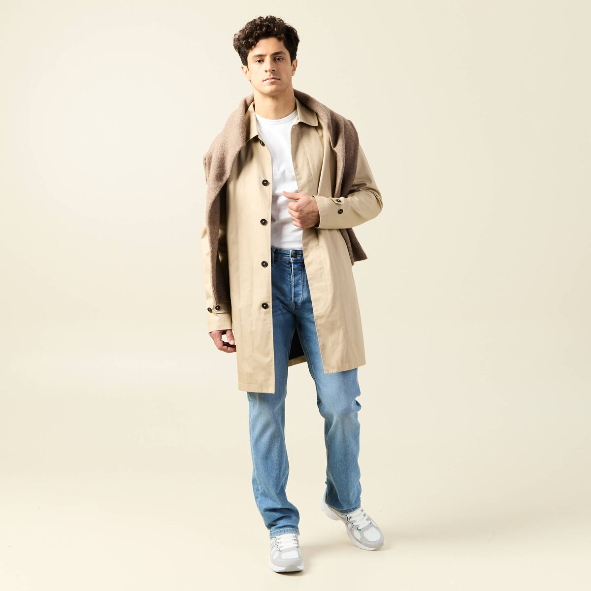 Jeans regular éco-responsable denim used homme