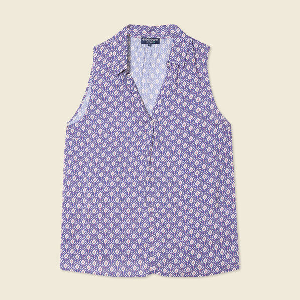 blouse sans manches bleu marine femme Blouse sans manches bleu marine femme