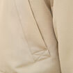 Parka courte &agrave; capuche beige homme