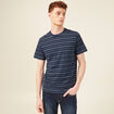 T-shirt éco-responsable bleu marine homme