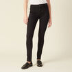 Jeans Lou - jegging denim noir femme