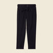 Pantalon paperbag noir femme
