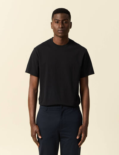 T-shirt manches courtes noir homme