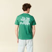 T-shirt en coton vert homme