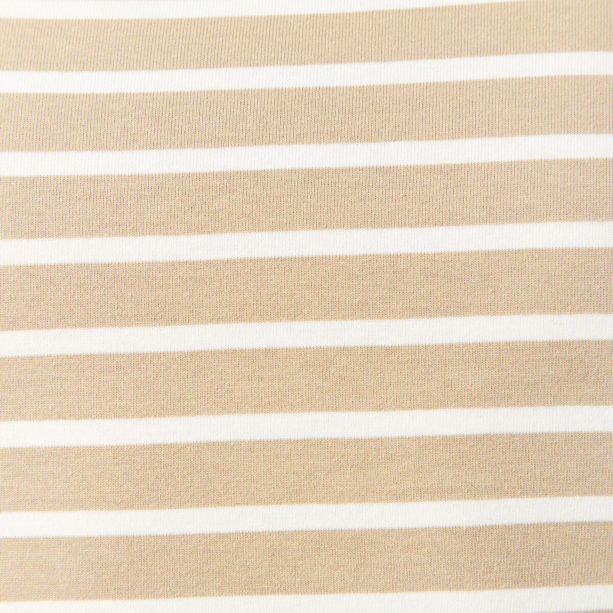T-shirt en coton manches courtes beige homme