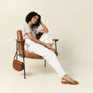 T-shirt manches courtes blanc femme