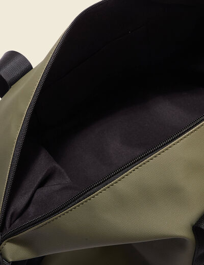 Sac de voyage vert kaki homme