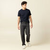 T-shirt éco-responsable bleu marine homme