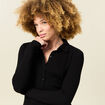 T-shirt manches longues noir femme