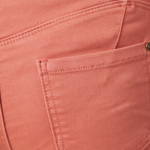 pantalon audrey skinny push up rose poudree femme Pantalon Audrey - skinny push up rose poudrée femme