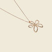 Collier couleur or femme