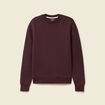 Sweat manches longues bordeaux homme