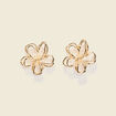 Boucles d'oreilles couleur or femme