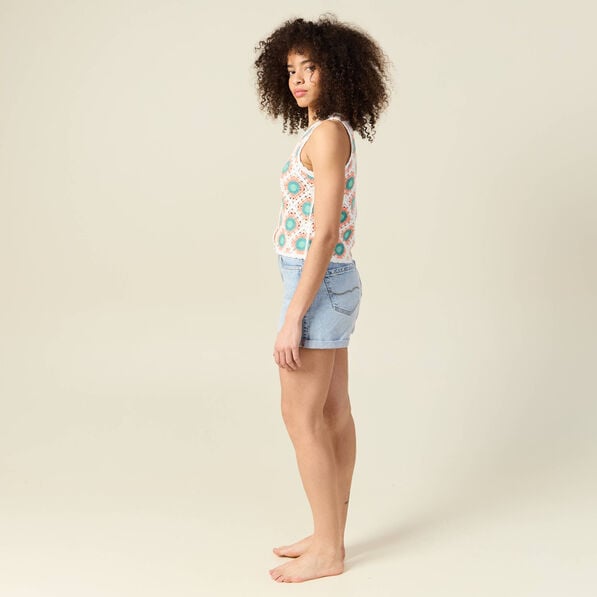 debardeur en crochet vert clair femme Débardeur en crochet vert clair femme