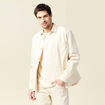 Surchemise oversize ecru homme