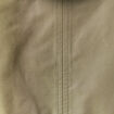 Parka longue droite d&eacute;perlante &agrave; capuche vert kaki femme