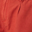 Short paperbag ceinturé rouge foncé femme