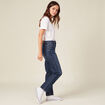 Jeans slim 7/8ème denim brut femme