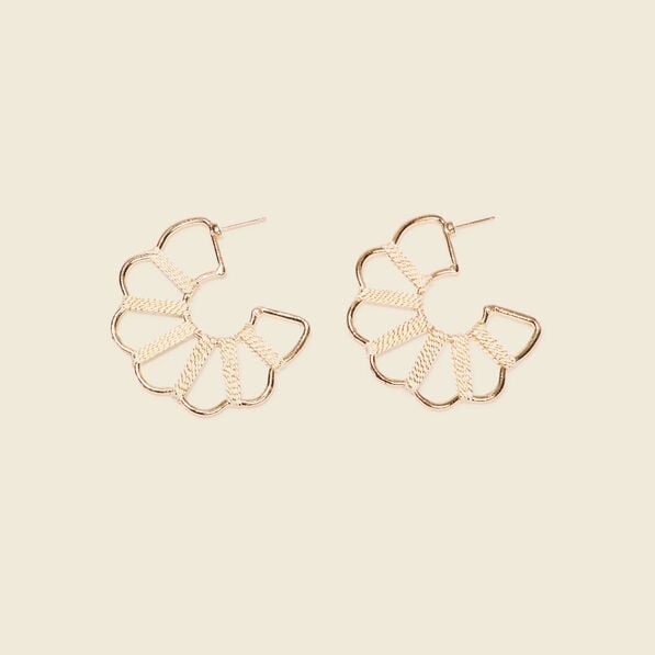 boucles doreilles creoles couleur or femme Boucles d'oreilles créoles couleur or femme