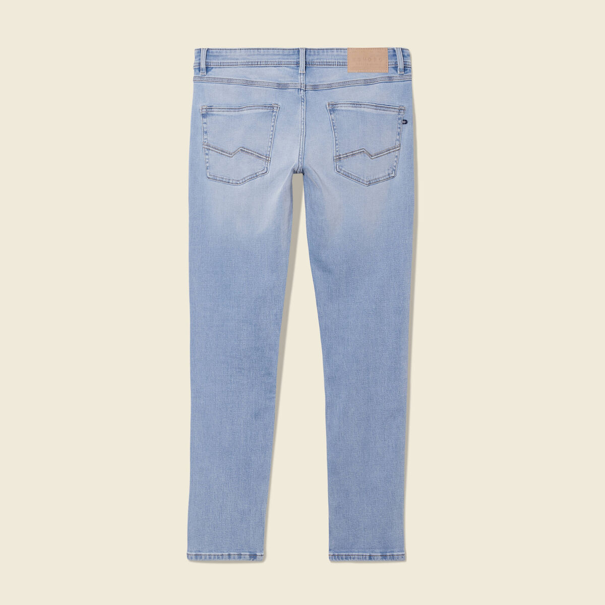 Jeans slim ultra stretch denim bleach homme