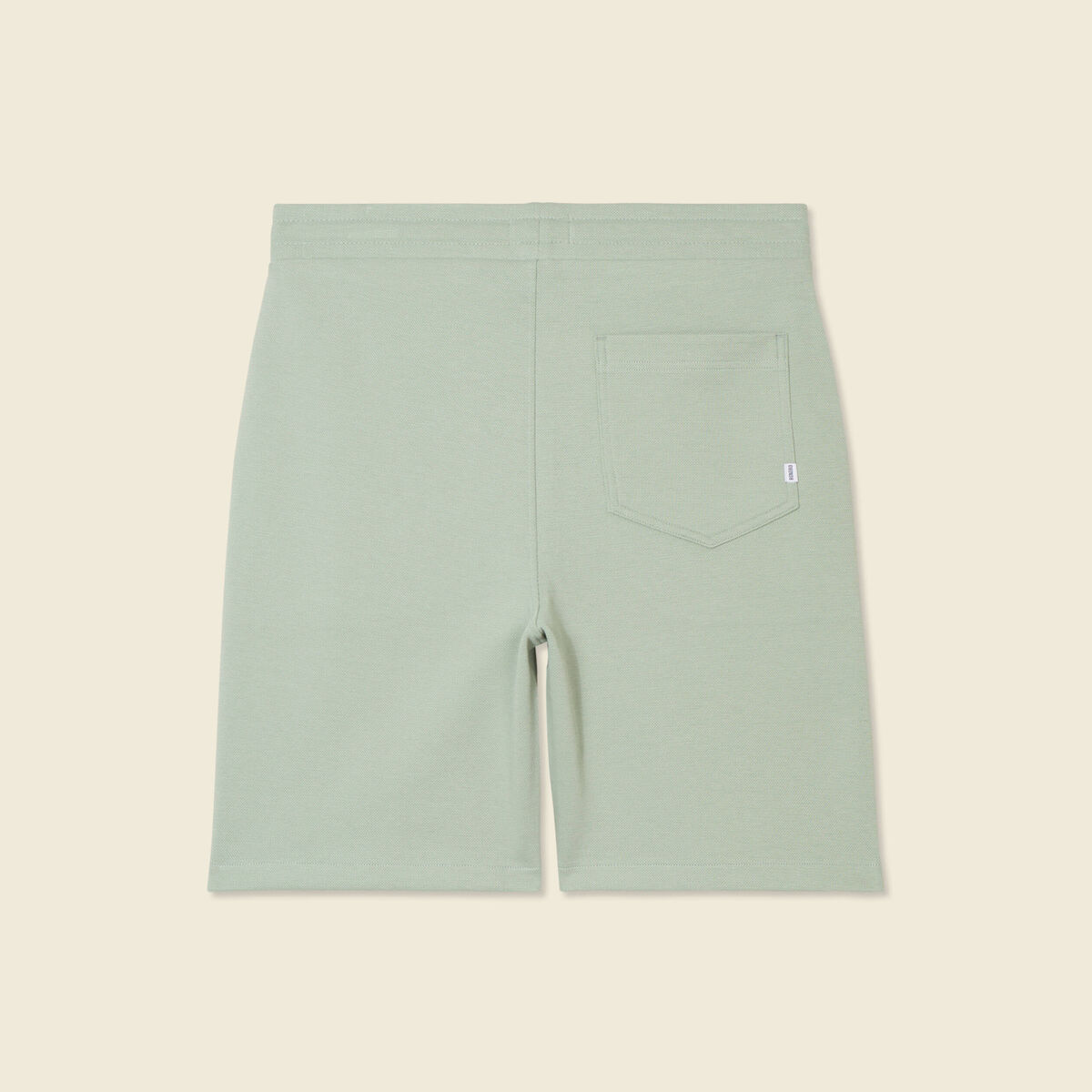 Short éco-responsable vert olive homme