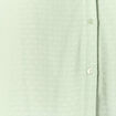 Chemise manches courtes vert olive femme