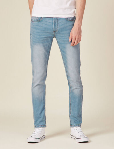Jeans slim éco-respnsable denim used homme